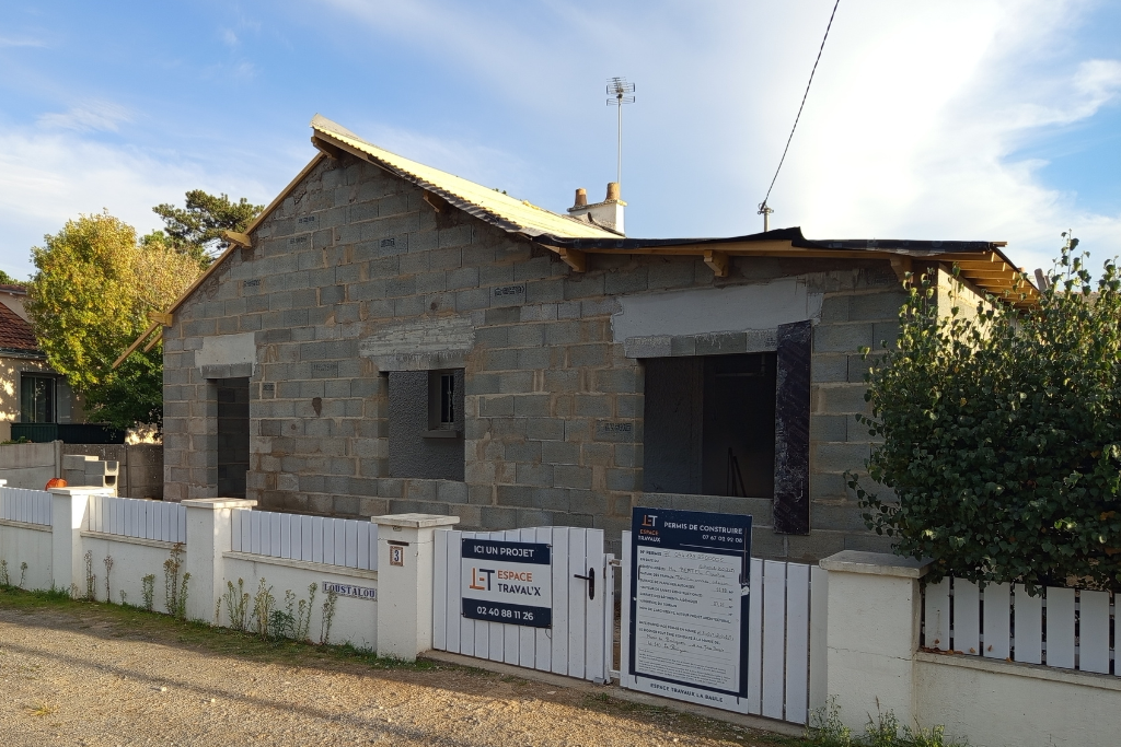 Travaux gros œuvre à La Baule