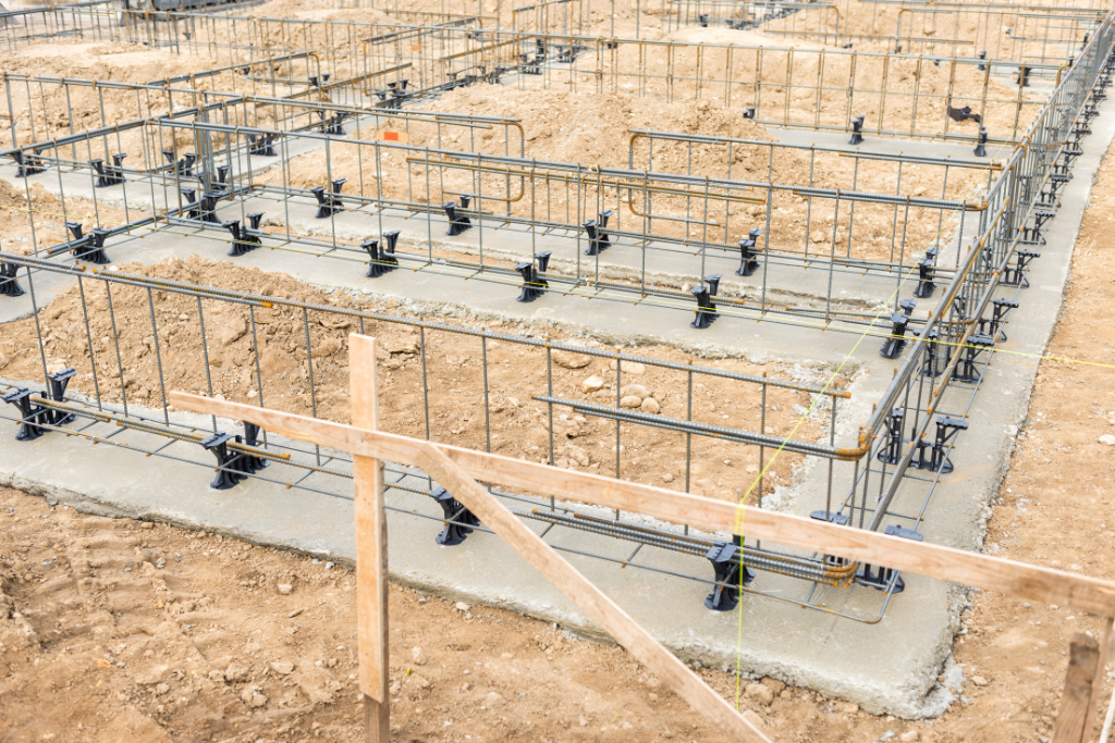 travaux de fondations à La Baule